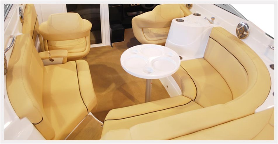 Luxury Yacht Leather Seats